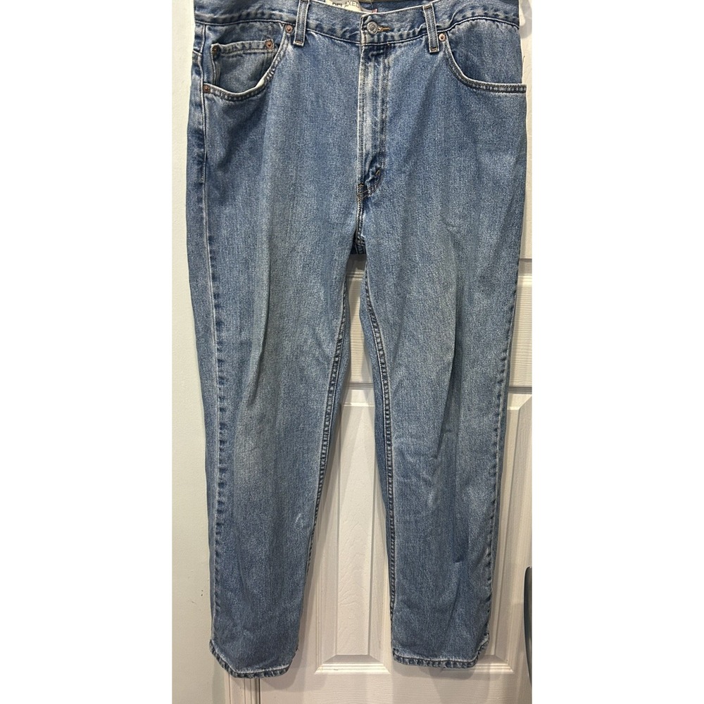 Levis 550 Jeans Mens 38X32 Medium Wash Relaxed Fit Straight 2007 vintage